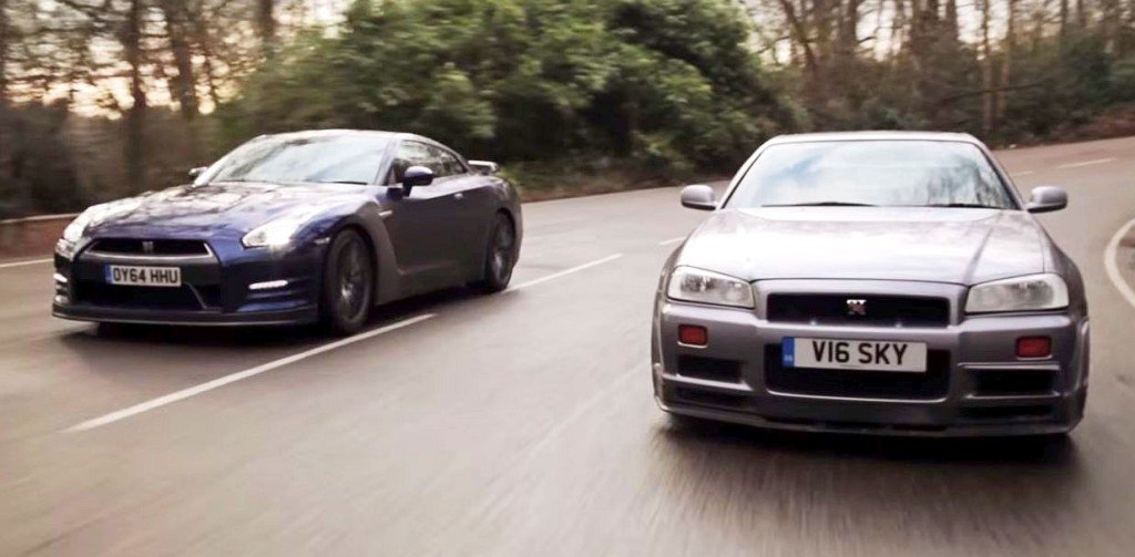 Nissan GTR Old vs New