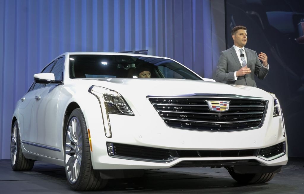 2016 Cadillac CT6 at New York Auto Show