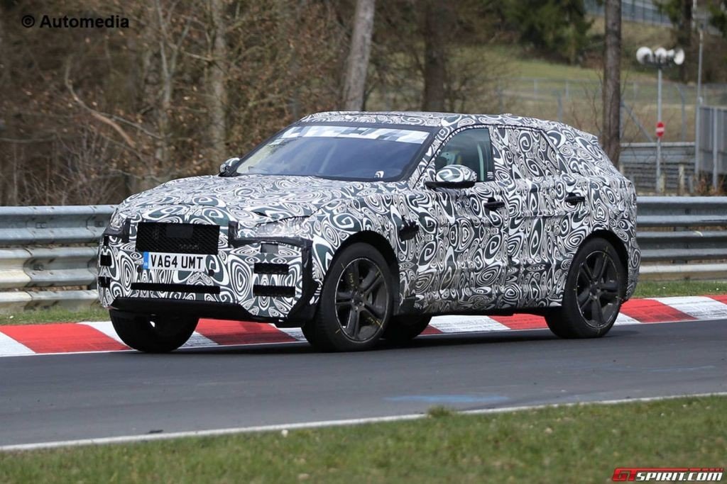 Jaguar F-Pace prototype