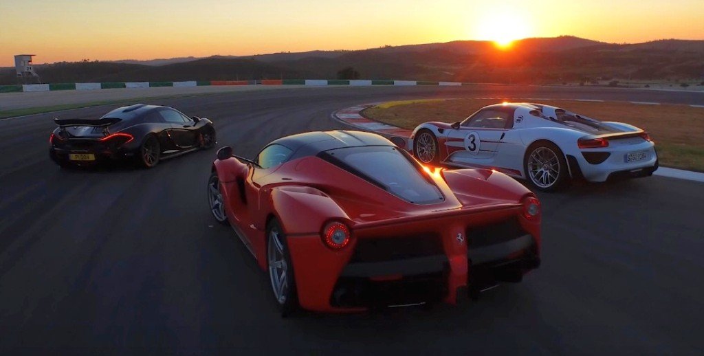LaFerrari vs Mclaren P1 vs Porsche 918