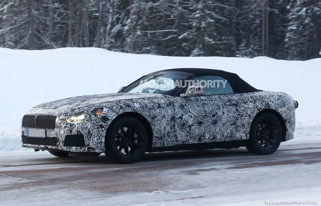 2018 BMW Z5 Convertible Prototype Spy shots