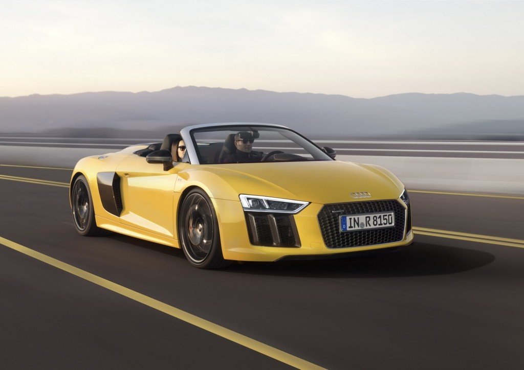 2017 Audi R8 Spyder V10- 2016 NY Auto Show-1