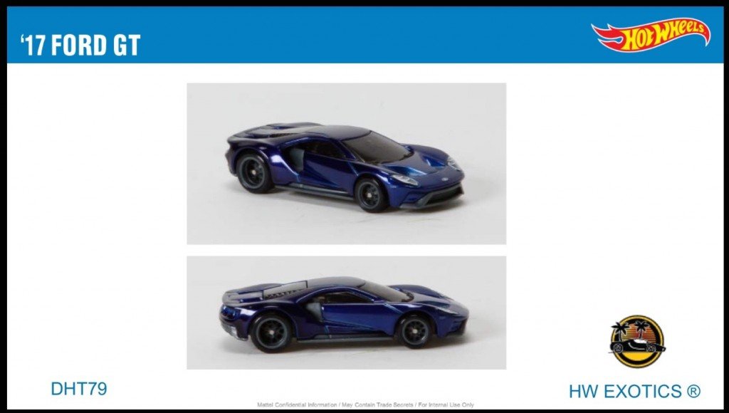 Hot Wheels Ford GT 2017 by Mattel