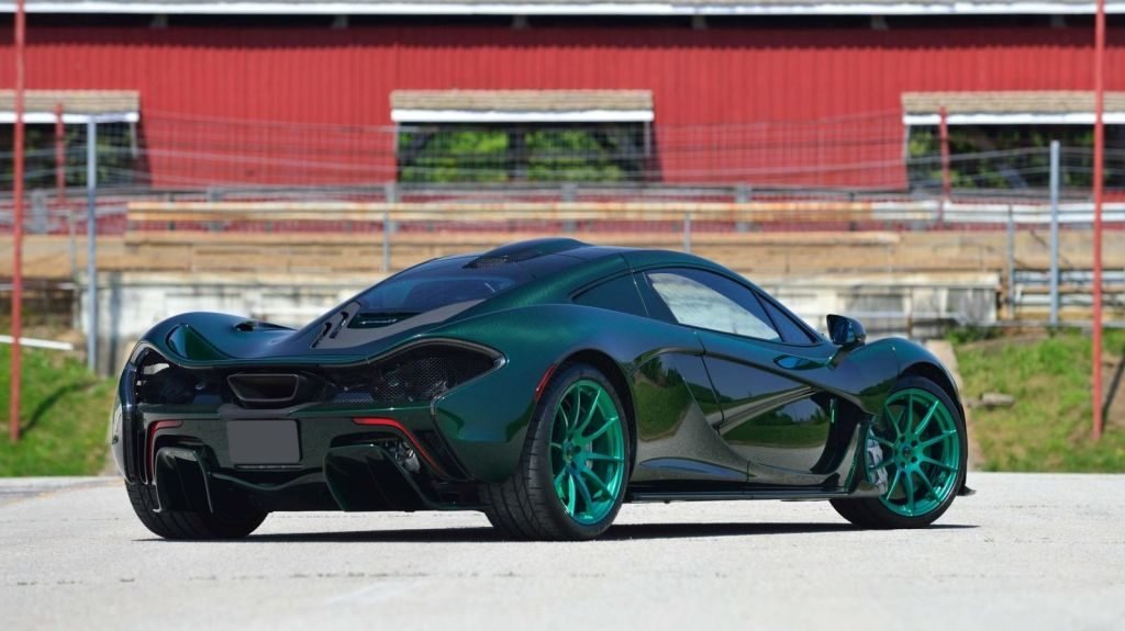 Green McLaren P1 heads to Monterey Auction-3