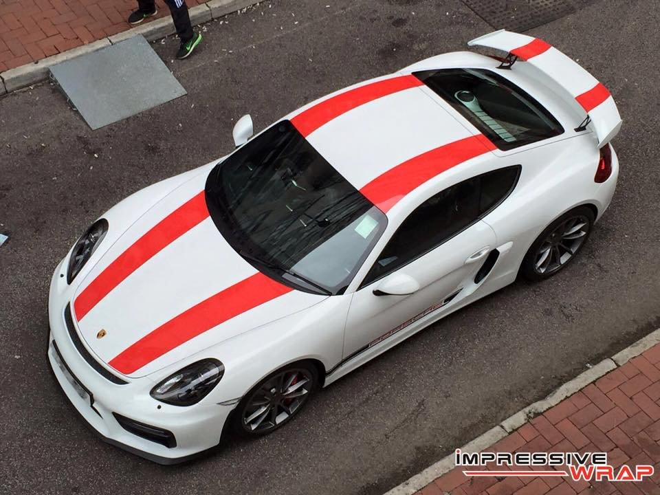 Cayman GT4 with Porsche 911 R livery-2