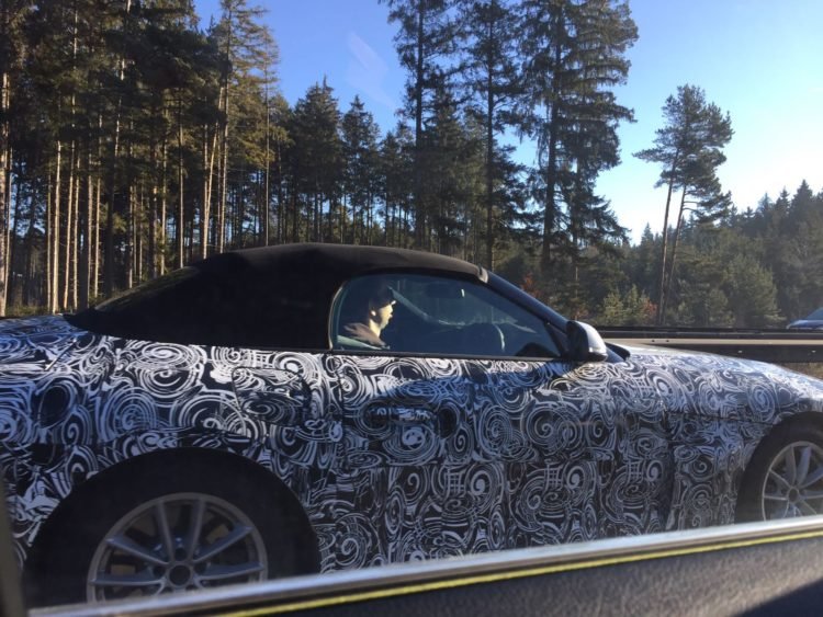 2018 BMW Z5 Prototype- Z4 Roadster spy shots-2