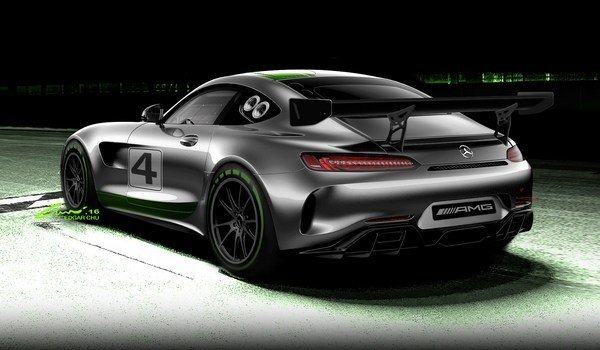 Mercedes-AMG GT4 Race Car-1