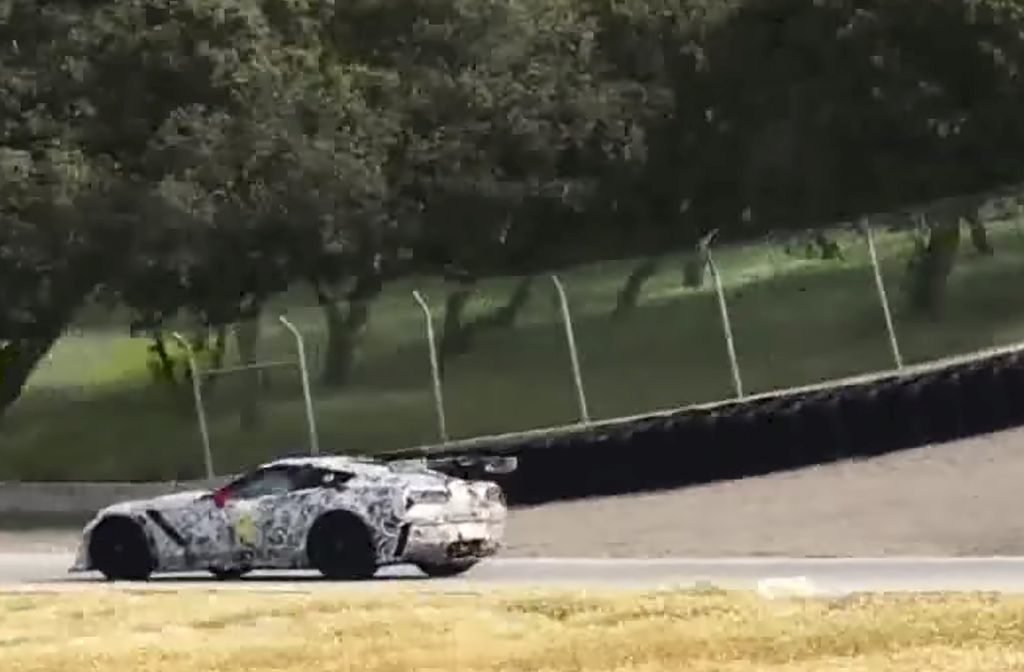 2018 Chevrolet Corvette ZR1-Laguna Seca-Spy Shots-2