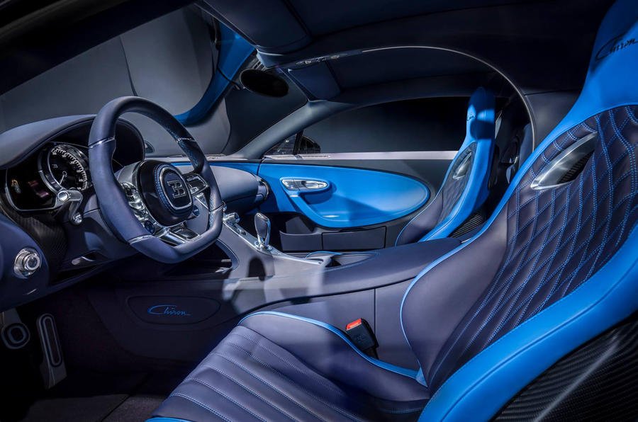 Bleu Royal Bugatti Chiron-2017 Geneva Motor Show-3