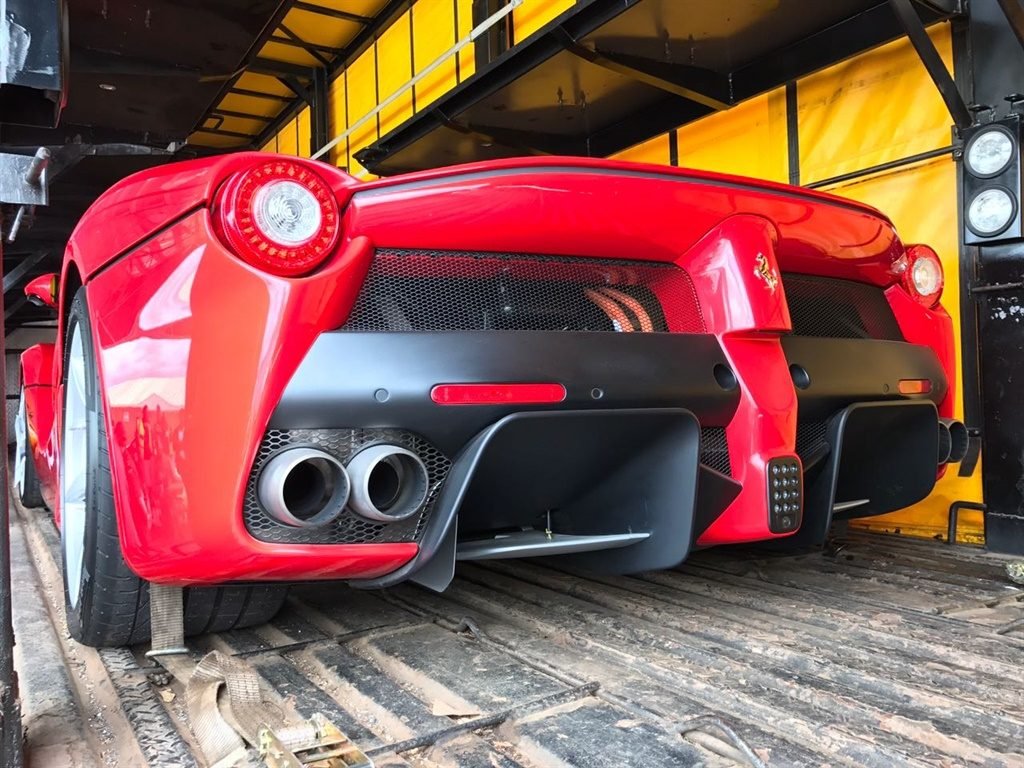 Illegal Ferrari LaFerrari seized by South African Authorities-1