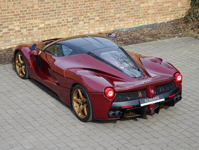 Rosso Rubino-Burgundy LaFerrari For Sale-UK-3