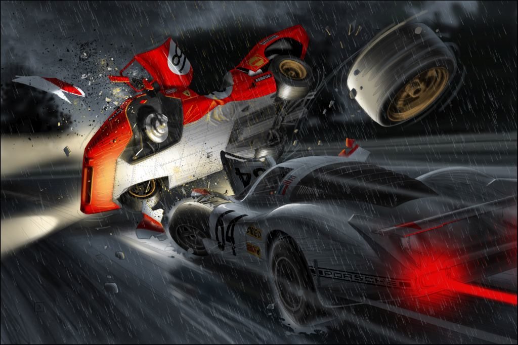 Steve McQueen-Le Mans-Graphic Novel by Sandro Garbo-2