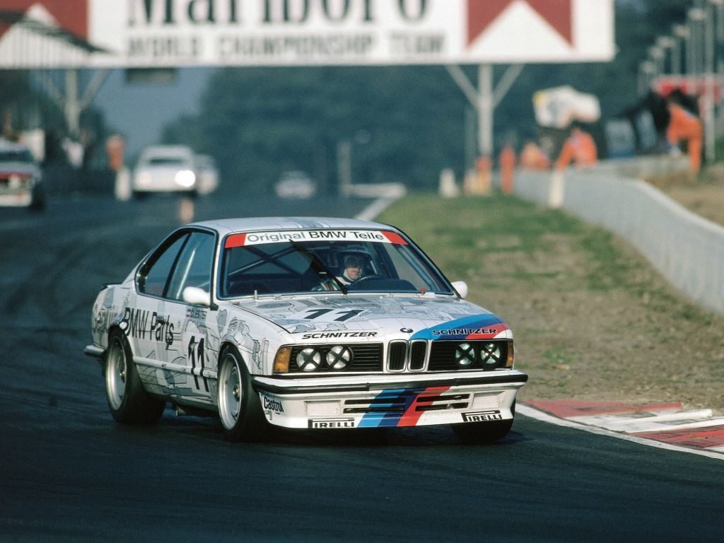 BMW 635 CSi DTM race car