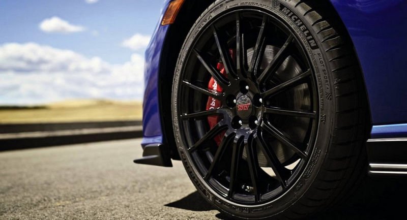 Subaru BRZ tS-STI wheels