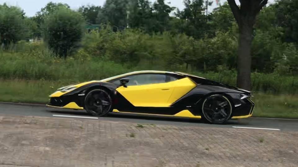 Dutch Lamborghini Centenario-Yellow-Black-Spec-2