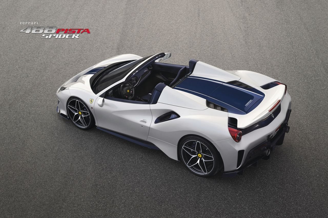 Ferrari 488 Pista Spider Aperta 3