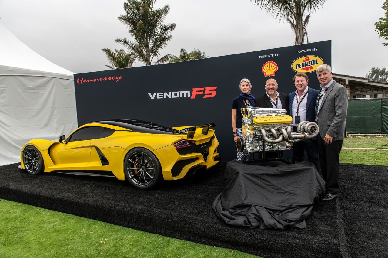 Hennessey Venom F5 engine 2