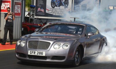 Bentley Continental GT drag racer