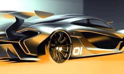 McLaren P1 GTR rendering