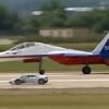 Huracan vs Russian fighter jet
