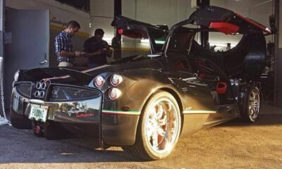 Kris Singh receives his Pagani Huayra