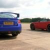 Subaru WRX STI vs Jaguar F-Type V6S