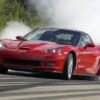 Chevrolet Corvette ZR1 burnout