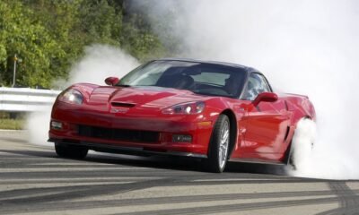 Chevrolet Corvette ZR1 burnout