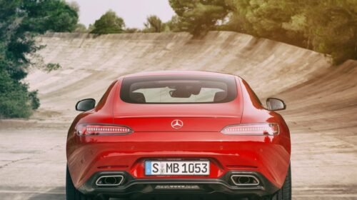 Mercedes AMG GT rear