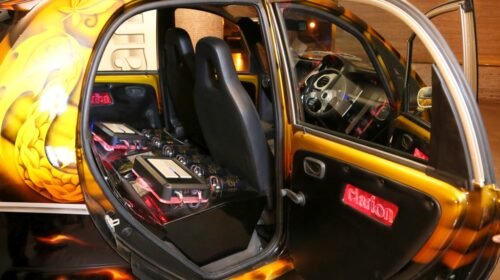 Clarion AX1 demo car- Tata Nano