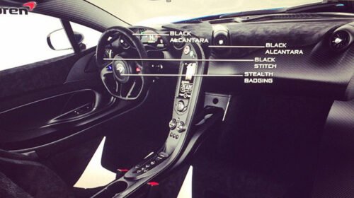 Deadmau5 McLaren P1 interior