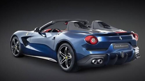 Ferrari F60 America rear image