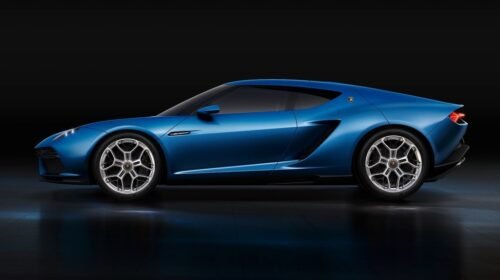 Lamborghini Asterion LPI 910-4 hybrid supercar side