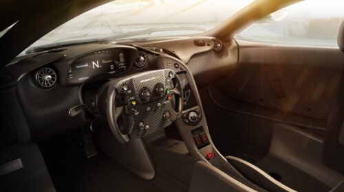 McLaren P1 GTR interior