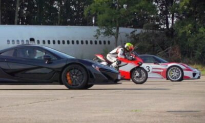 Mclaren P1 vs Porsche 918 vs Ducati 1199 Superleggera image