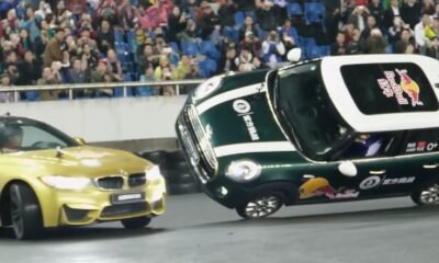 BMW M4 rolling donut world record