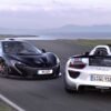 Mclaren P1 vs Porsche 918 Spyder