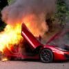 Supercars on Fire prank