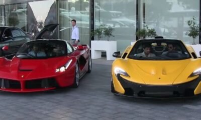 LaFerrari, Mclaren P1 in Monaco