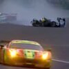 Mark Webber crash from FIA WEC Sao Paulo