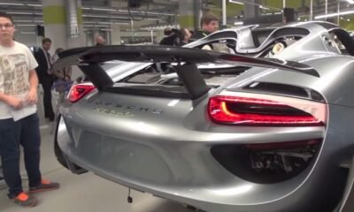 Porsche 918 Spyder factory tour