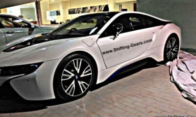 BMW i8 hybrid spotted in Mumbai