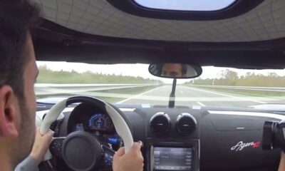 Koenigsegg Agera R high speed on Autobahn