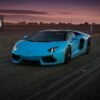 Lamborghini Aventador with HRE RS101 in Satin Black