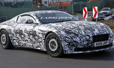 Aston Martin DB11 Spy shot