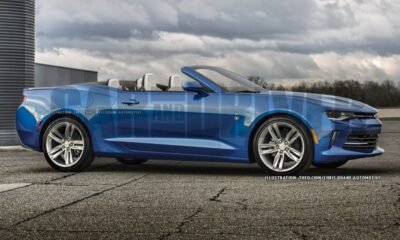 2016 Chevrolet Camaro Convertible Rendering