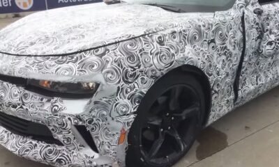 2016 Chevrolet Camaro crashed by Jalopnik