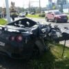 Andrey Yeshchenko Nissan GTR crash 2