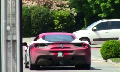 Ferrari 488 GTB prototype in Maranello