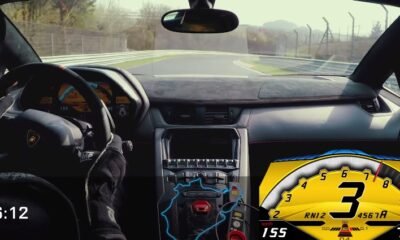 Lamborghini Aventador SV Nurburgring Lap onboard video